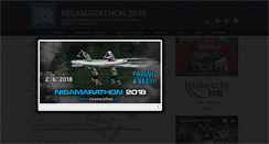 Desktop Screenshot of nisamarathon.cz
